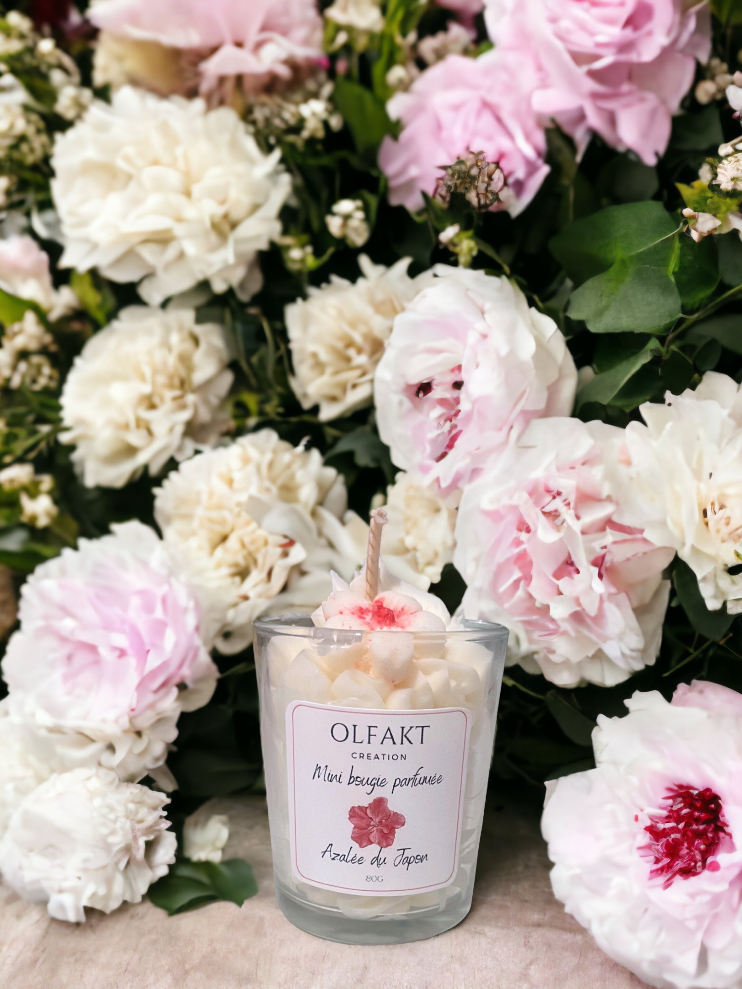 Mini bougie AZALEE DU JAPON – Image 4