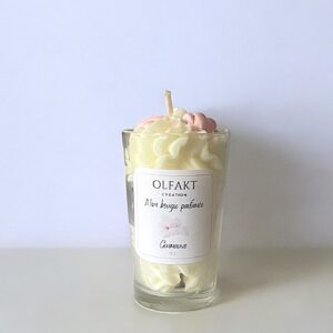 Mini bougie GUIMAUVE